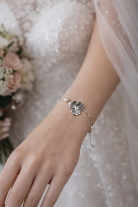 Pulseira Lara prateada